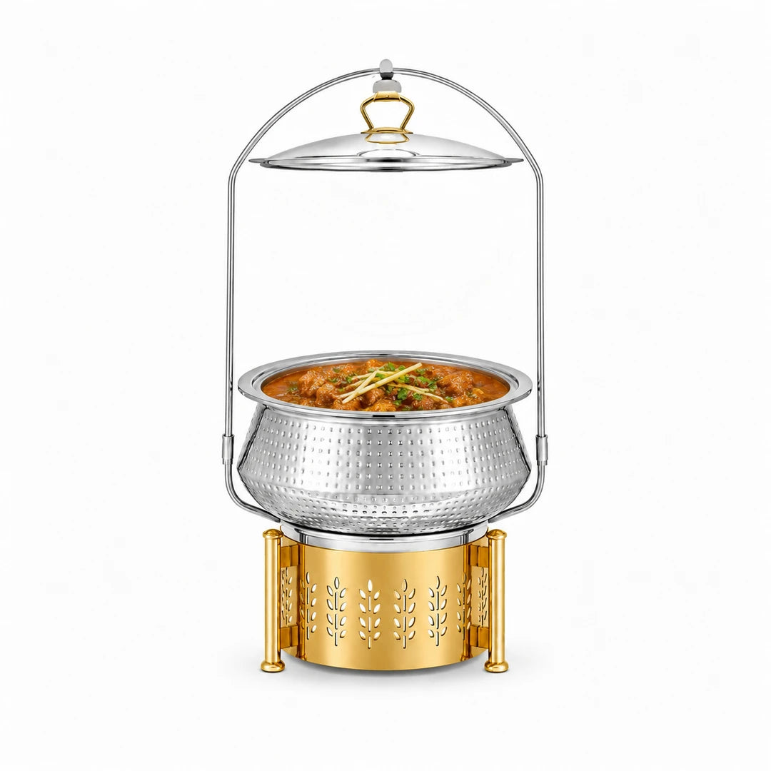 Victoria Handi-Style Hammered Round Chafing Dish | 20-32 cm