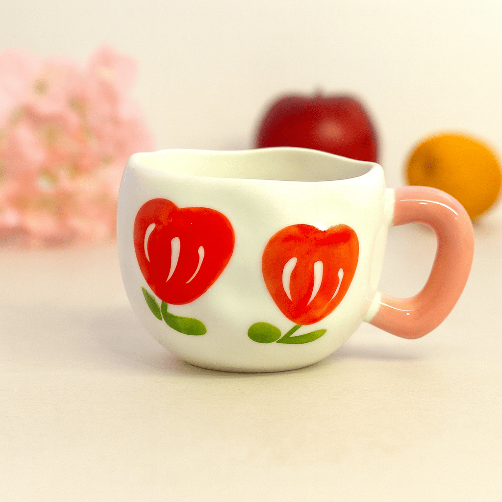 Floral Ceramic Mug Kaka Bawa Sons