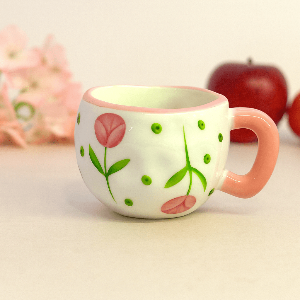 Floral Ceramic Mug Kaka Bawa Sons