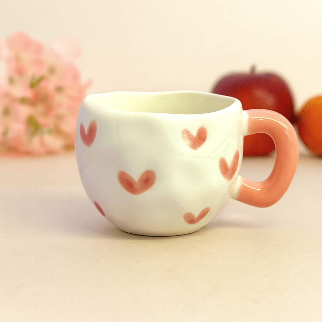 Heart Ceramic Mug Kaka Bawa Sons