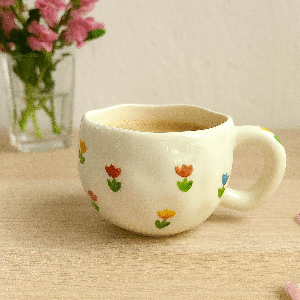 Tulips Ceramic Mug Kaka Bawa Sons