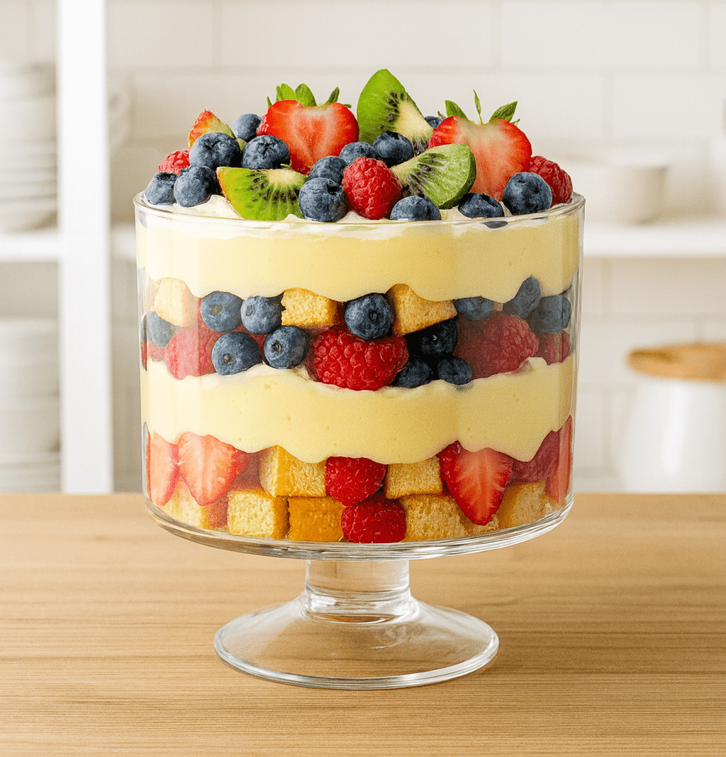 Trifle Glass Bowl 8"