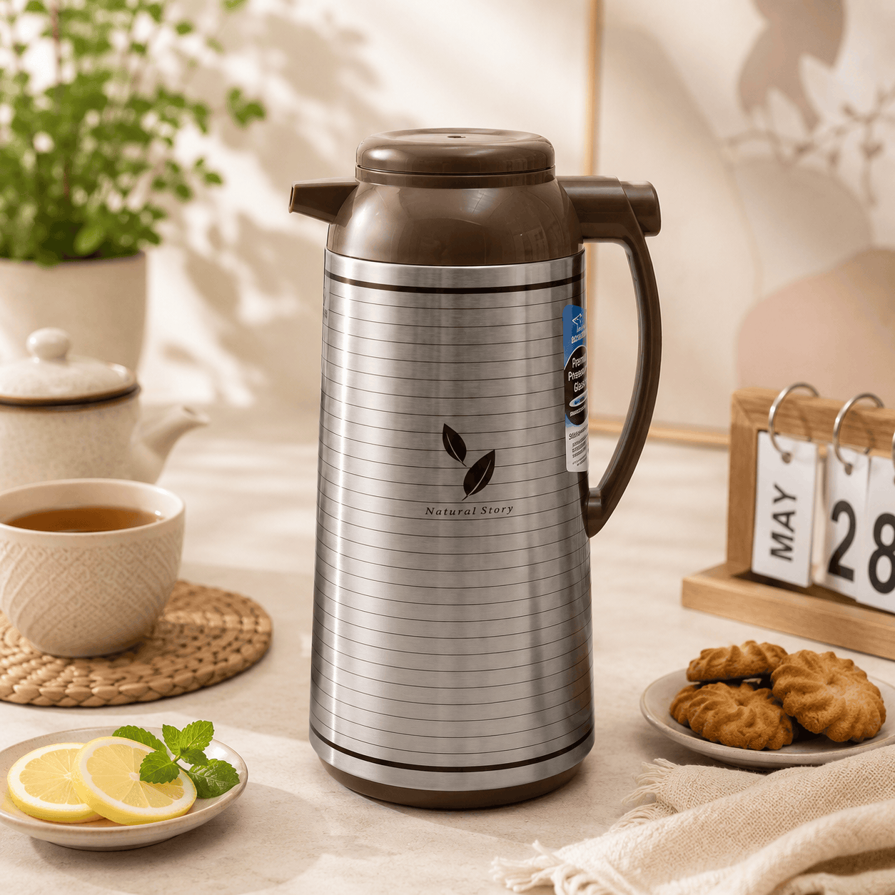 Zojirushi 1.85-Liter Glass Vacuum Flasks Kaka Bawa Sons