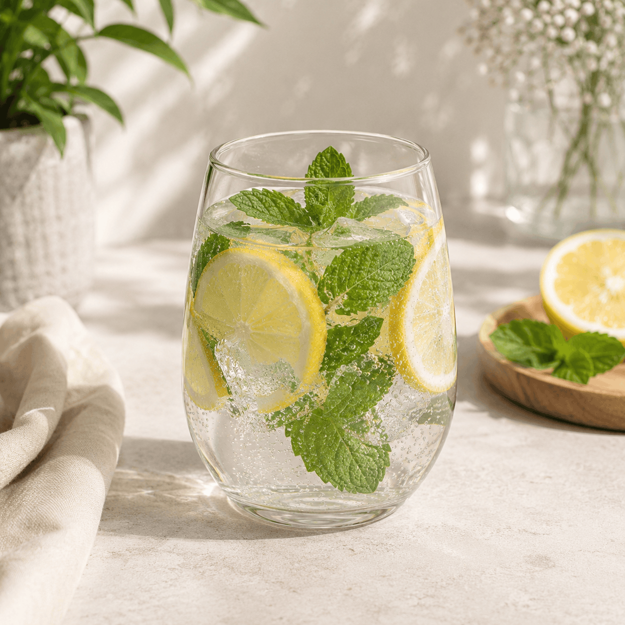 Ocean Sante Stemless 455 ml 6-Piece Hi Ball Glass Set Kaka Bawa Sons