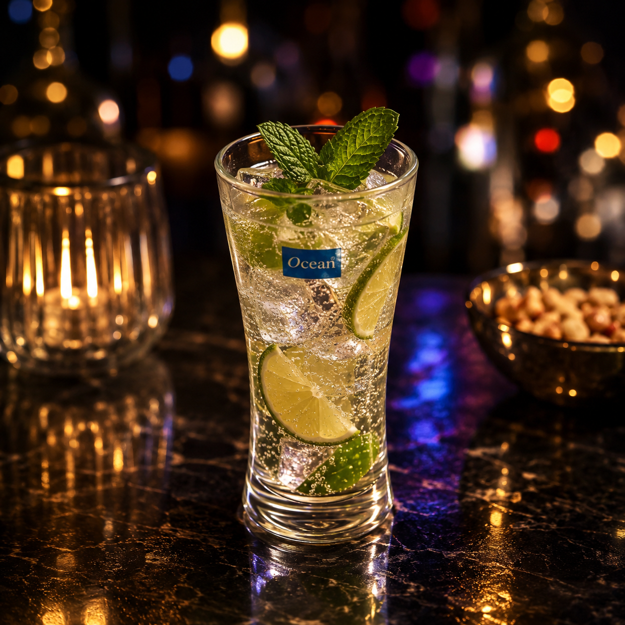 Ocean Pilsner 6-Piece Hi Ball Glass Set