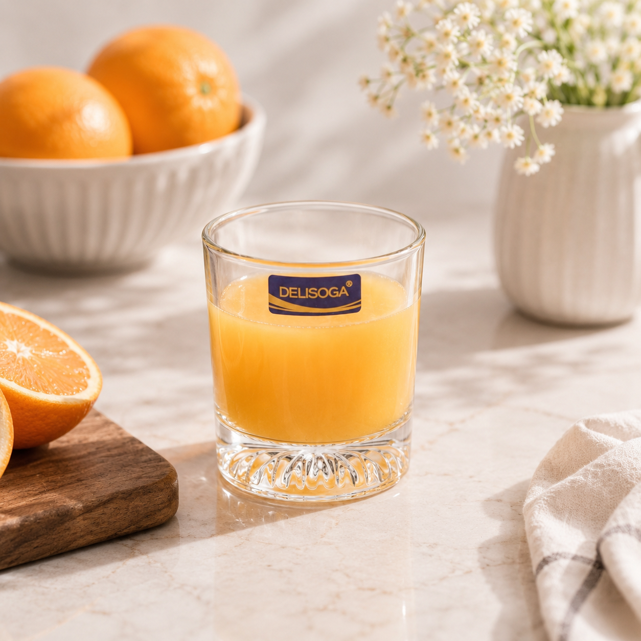 Delisoga 225 ml 6-Piece Dof Glass Set