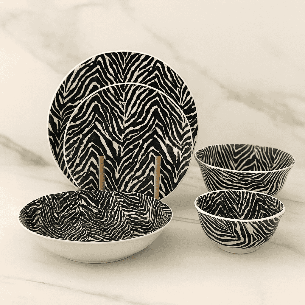 Danny Home 26-Piece Dinner Set Kaka Bawa Sons