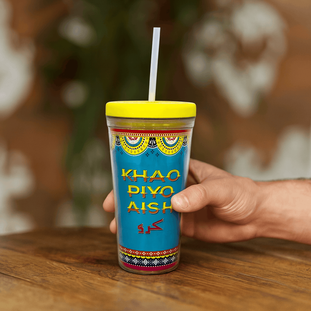 Fancy Acrylic Glass 500 ML Kaka Bawa Sons