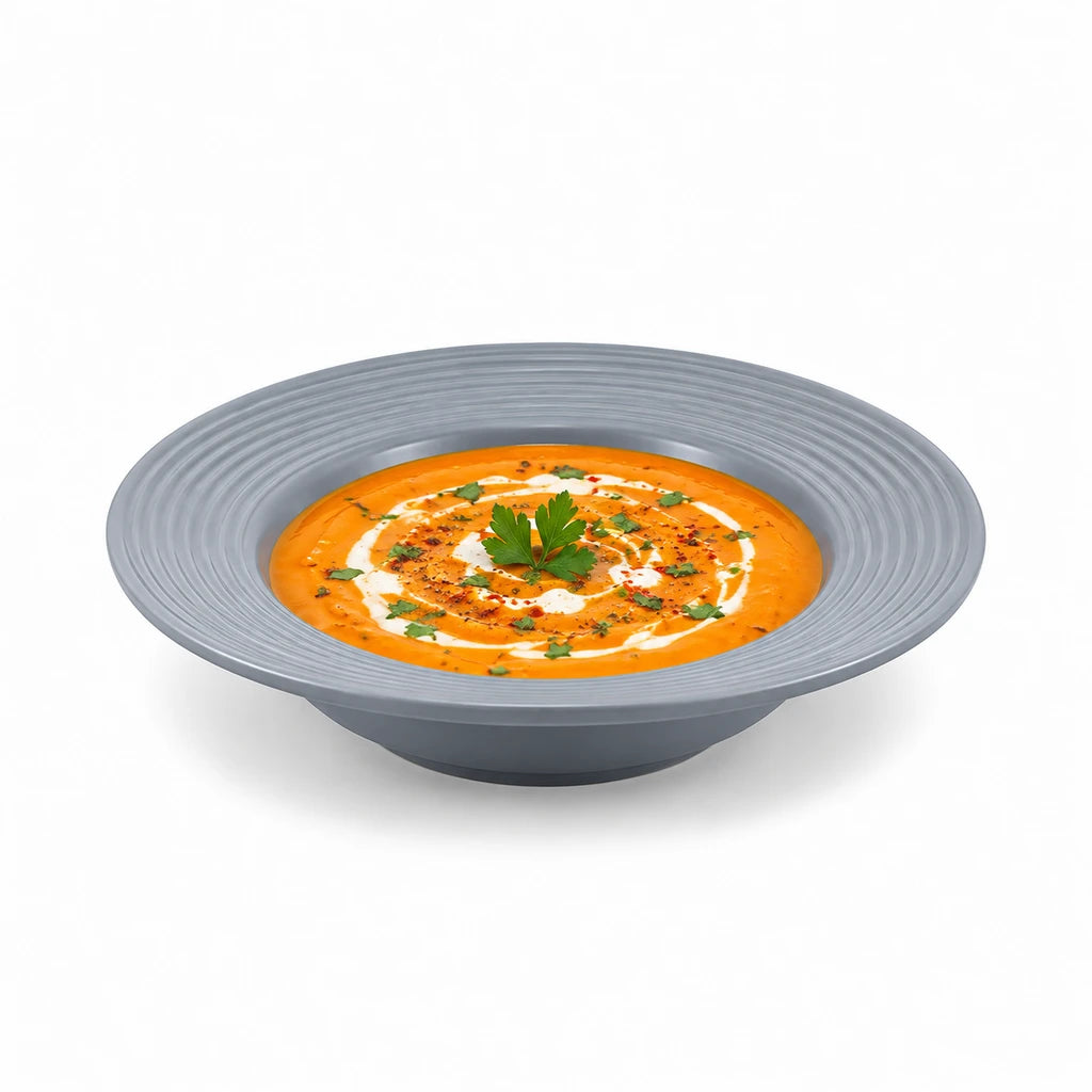 Danny Home 8-Inch Porcelain Deep Soup Plate