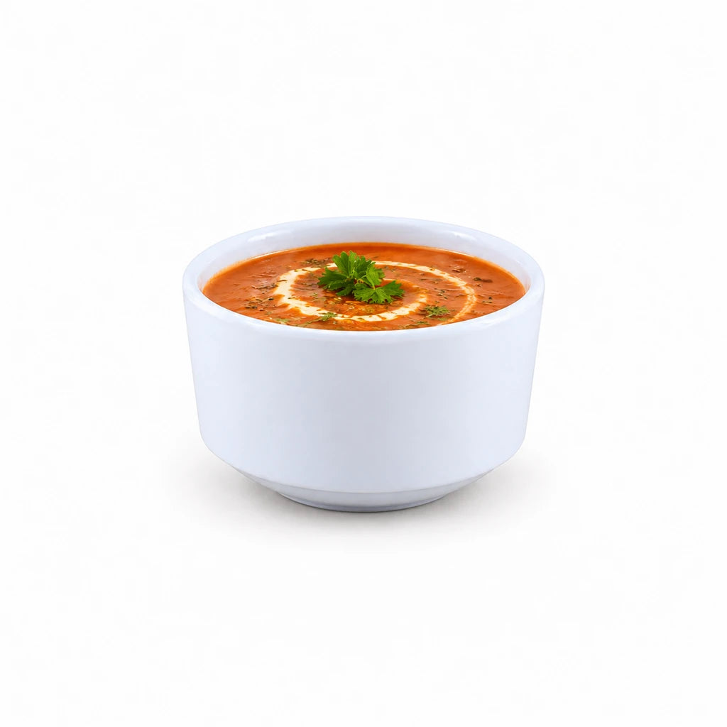 Blaze Classic White Melamine Bowl 4.5-Inch