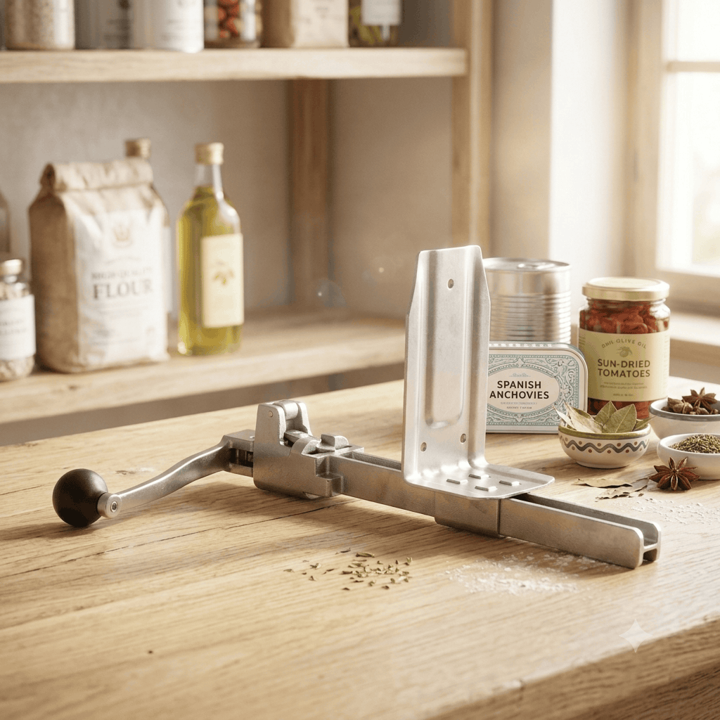 Optima Stainless Steel Commercial Heavy-Duty Manual Tin Can Opener Kaka Bawa Sons