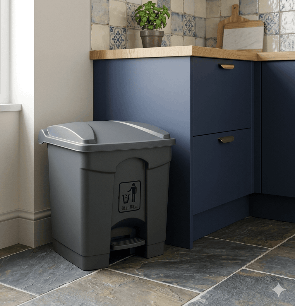 Deluxe dustbin