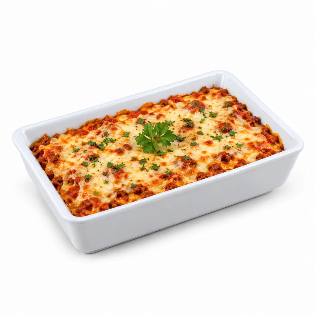 Blaze Derma White Melamine Deep Serving Dish - 10 & 12 Inch