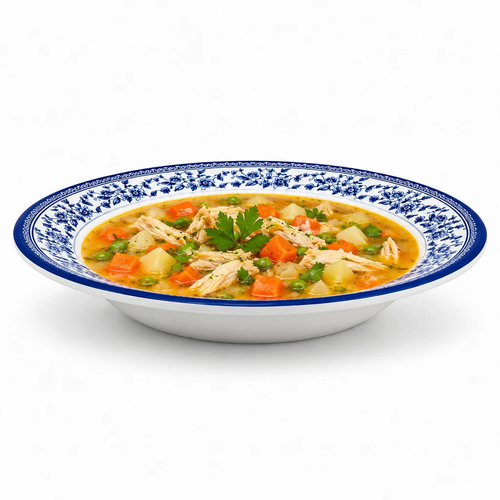 Blaze Windsor 9-Inch Melamine Deep Plate