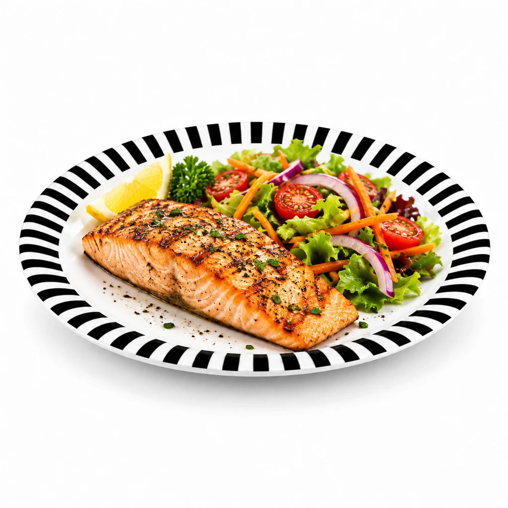 Blaze Milano 10-Inch Melamine Flat Dinner Plate