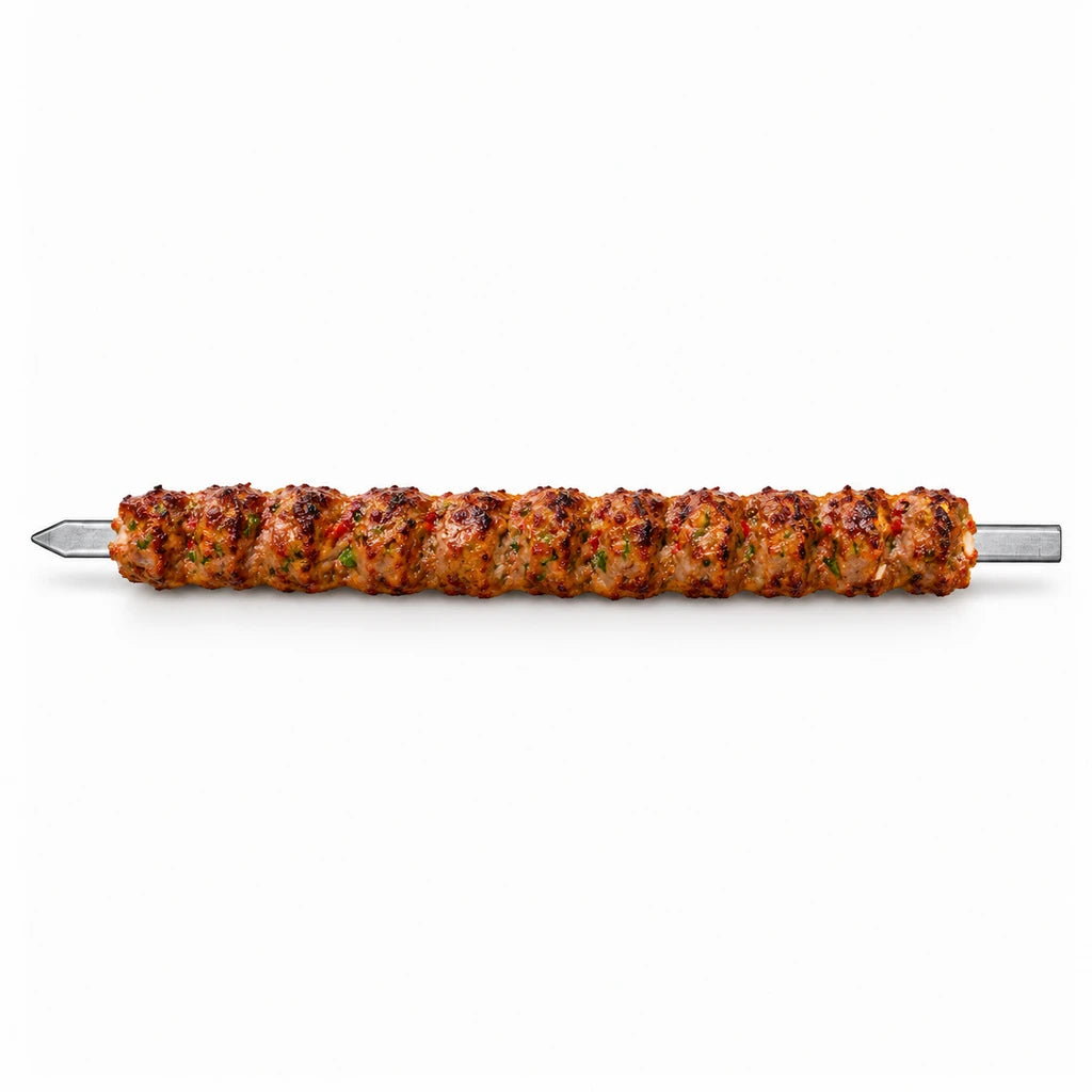 Stainless Steel Kabab Seekh BBQ Skewer - 24 & 30 Inch