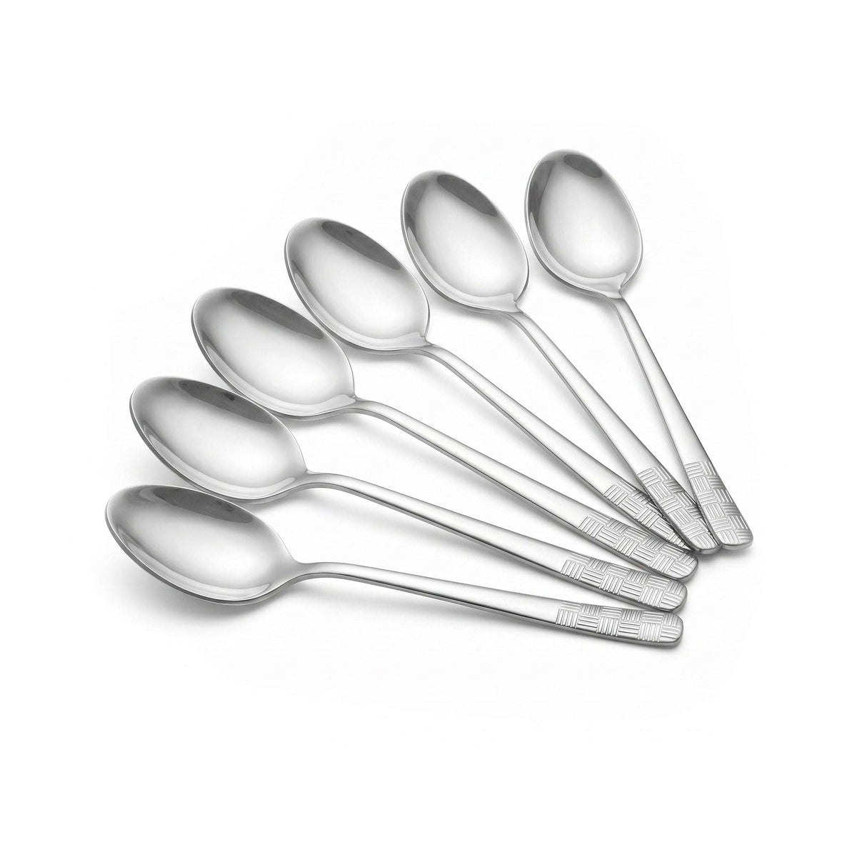 Blaze R.P.1 Stainless Steel 6-Piece Silver Tea Spoon Set Kaka Bawa Sons