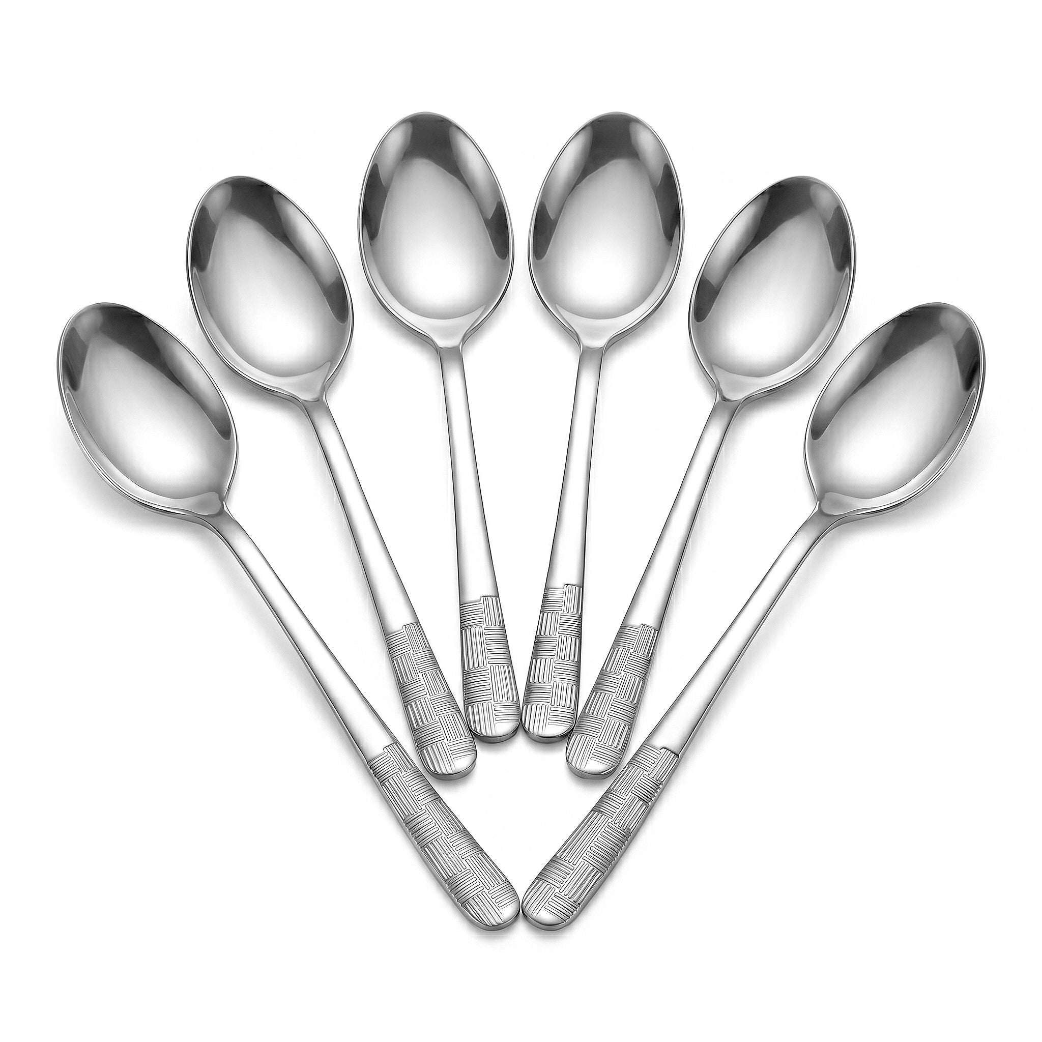 Blaze R.P.1 Stainless Steel 6-Piece Silver Table Spoon Set Kaka Bawa Sons