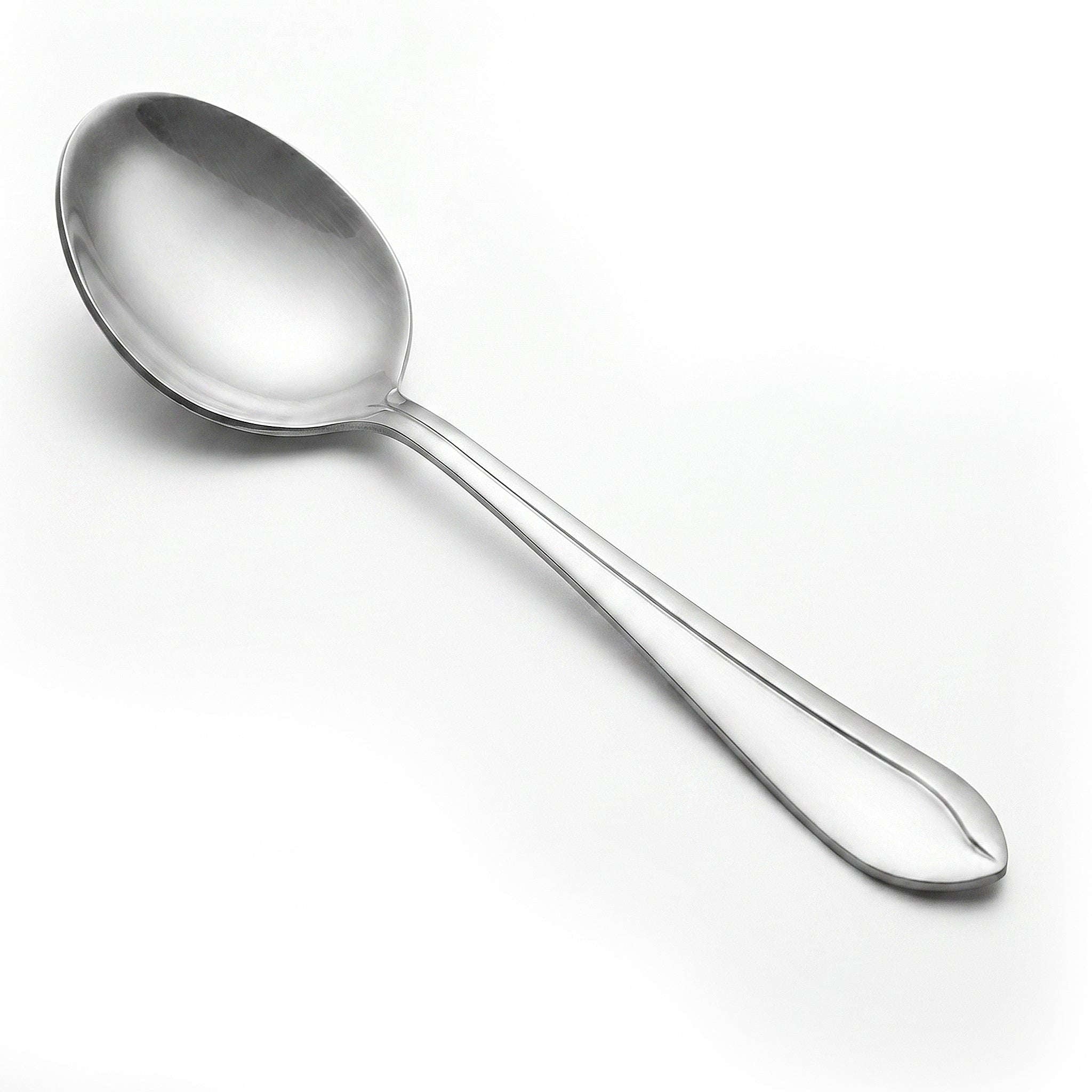 Fish Sandy Stainless Steel Silver Serving Rice Spoon Kaka Bawa Sons