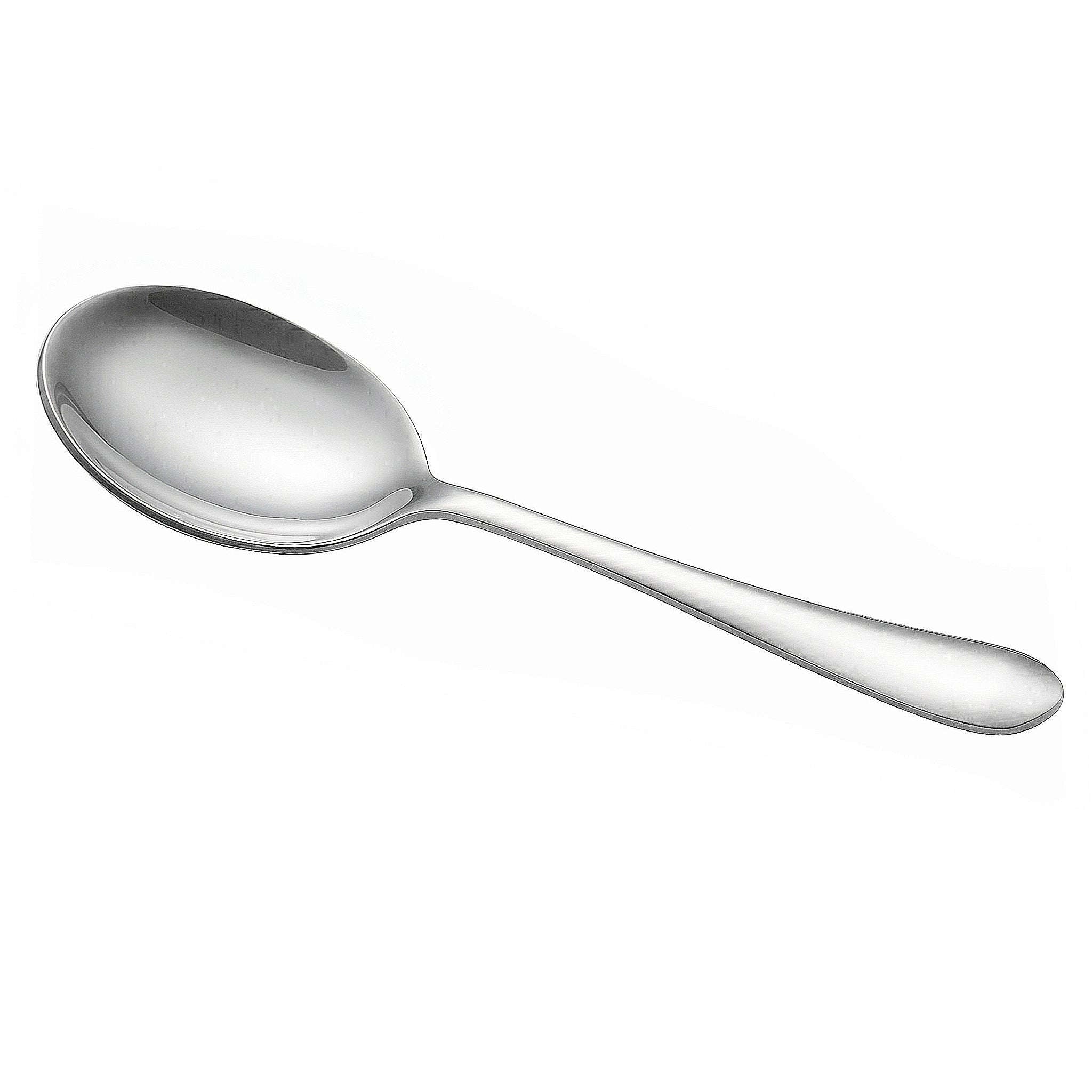 Mirror Polish Stainless Steel Silver Serving Soup Spoon Kaka Bawa Sons
