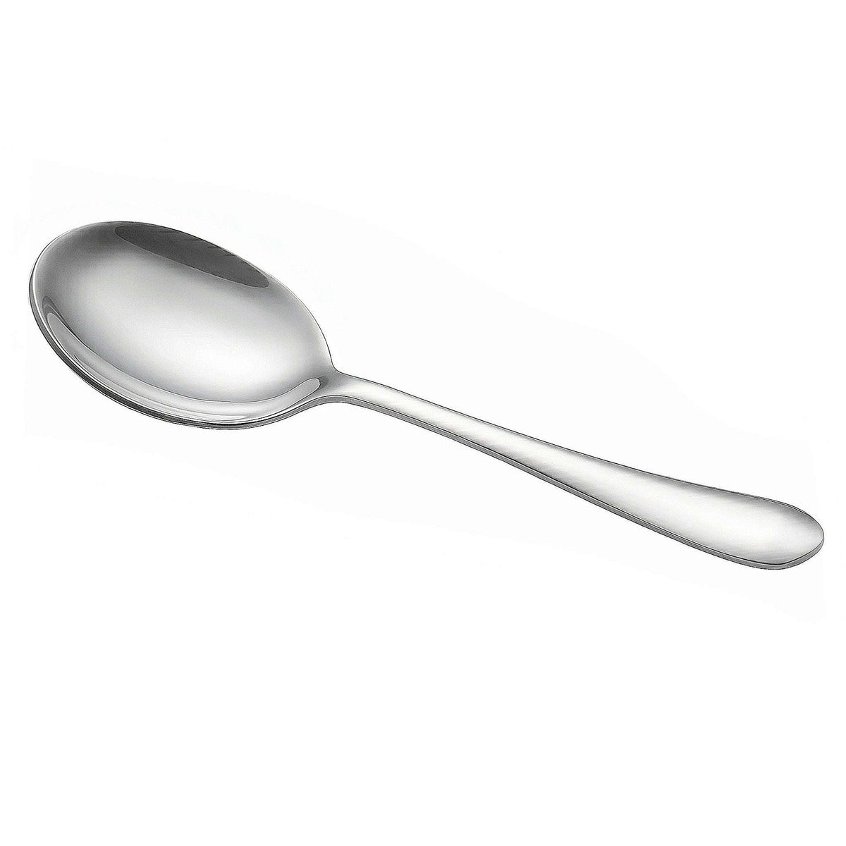 Mirror Polish Stainless Steel Silver Serving Soup Spoon Kaka Bawa Sons