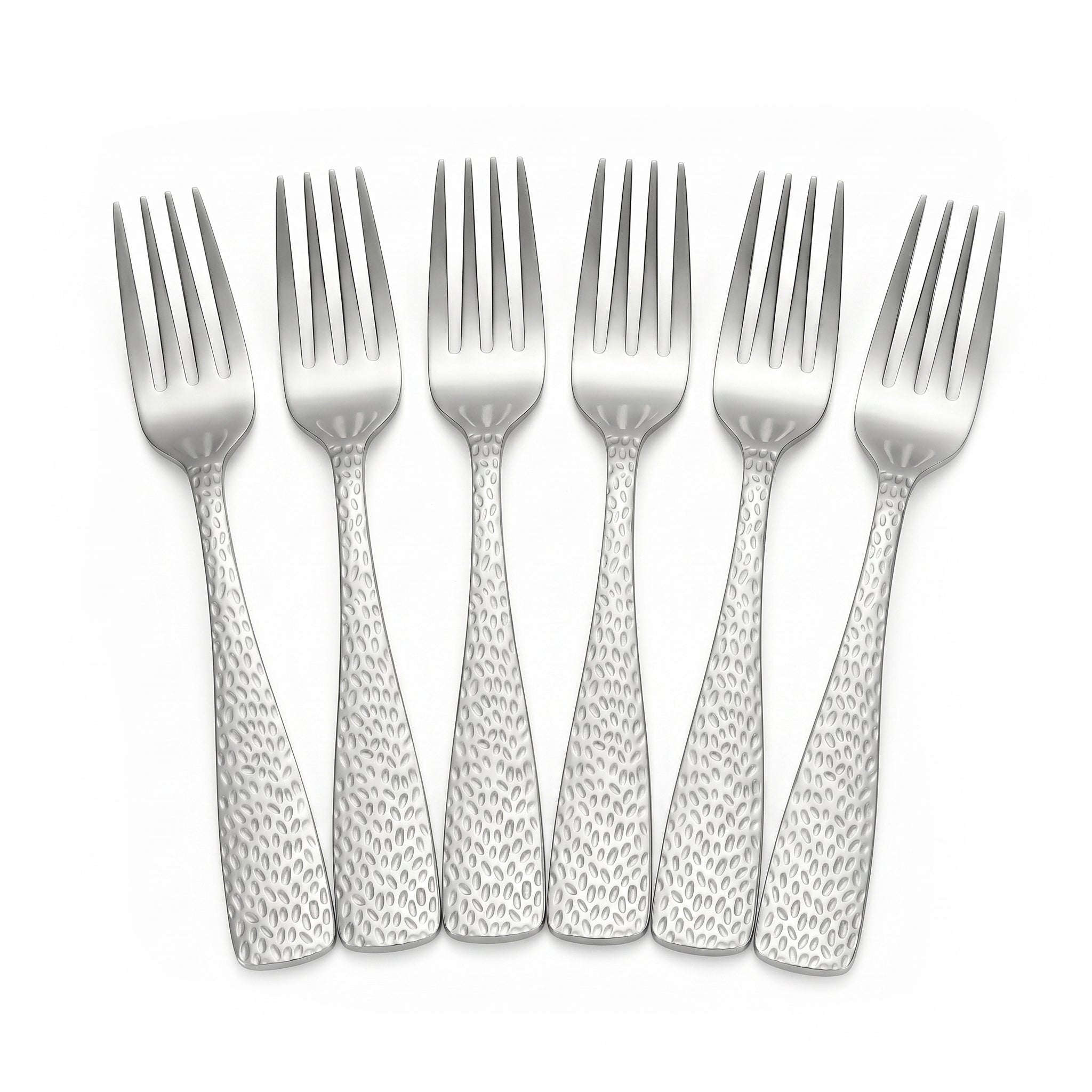 Humber 6-Piece Stainless Steel Silver Table Fork Set Kaka Bawa Sons