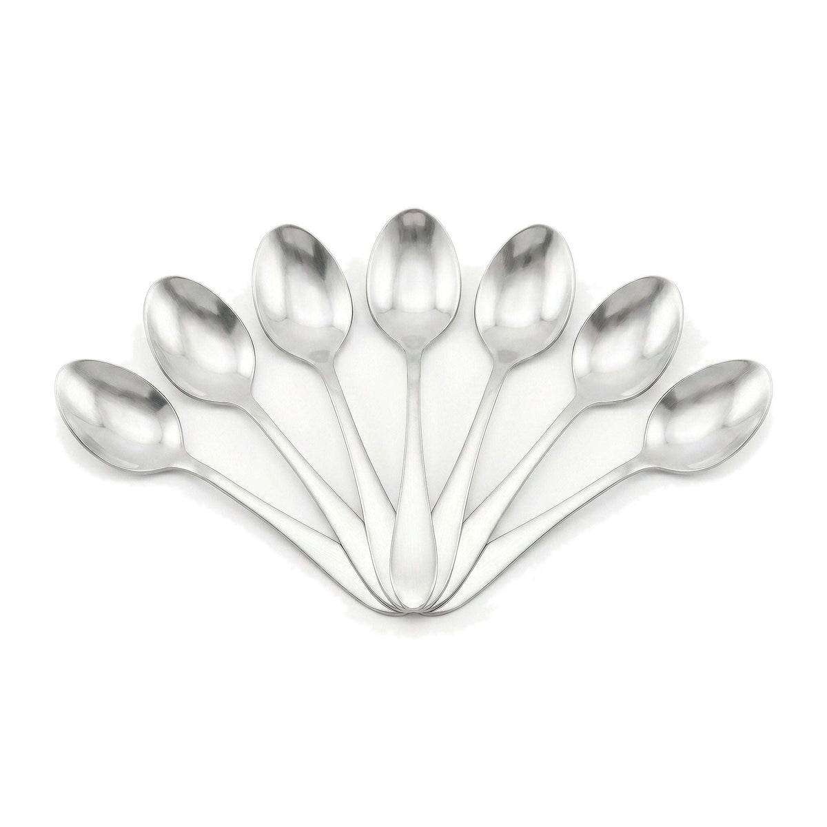 H.D 6-PIece Stainless Steel Silver Tea Spoon Set Kaka Bawa Sons