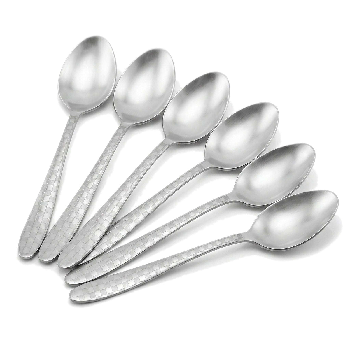 Lazer One 6-Piece Stainless Steel Silver Table Spoon Set Kaka Bawa Sons