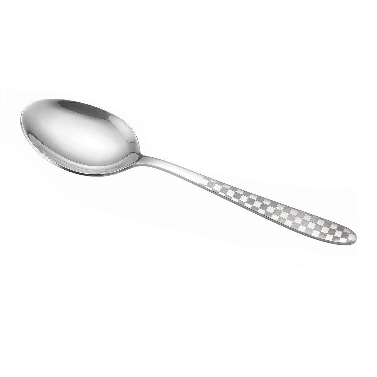 Lazer One Stainless Steel Silver Serving Rice Spoon Kaka Bawa Sons