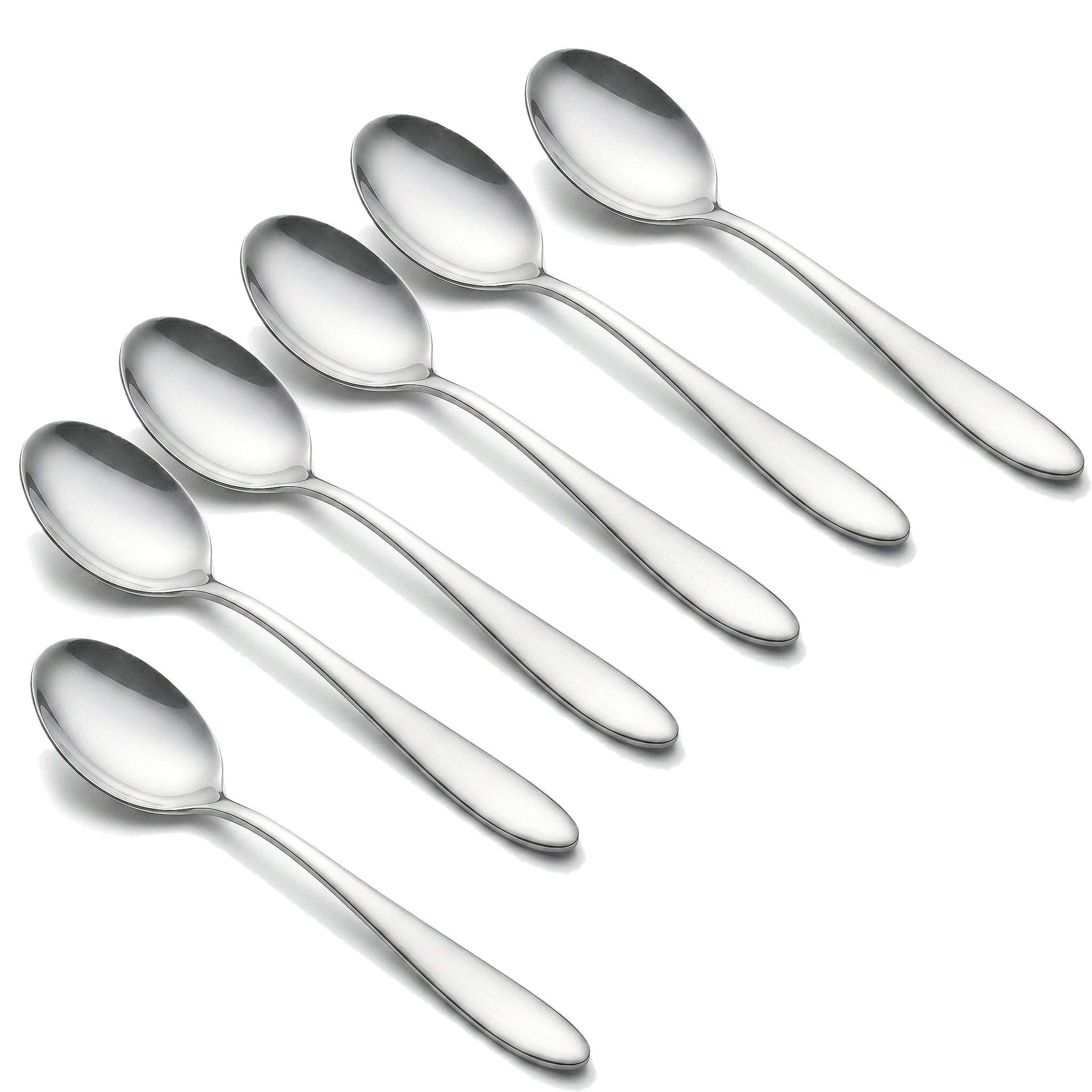 Value 6-Piece Stainless Steel Silver Table Spoon Set Kaka Bawa Sons