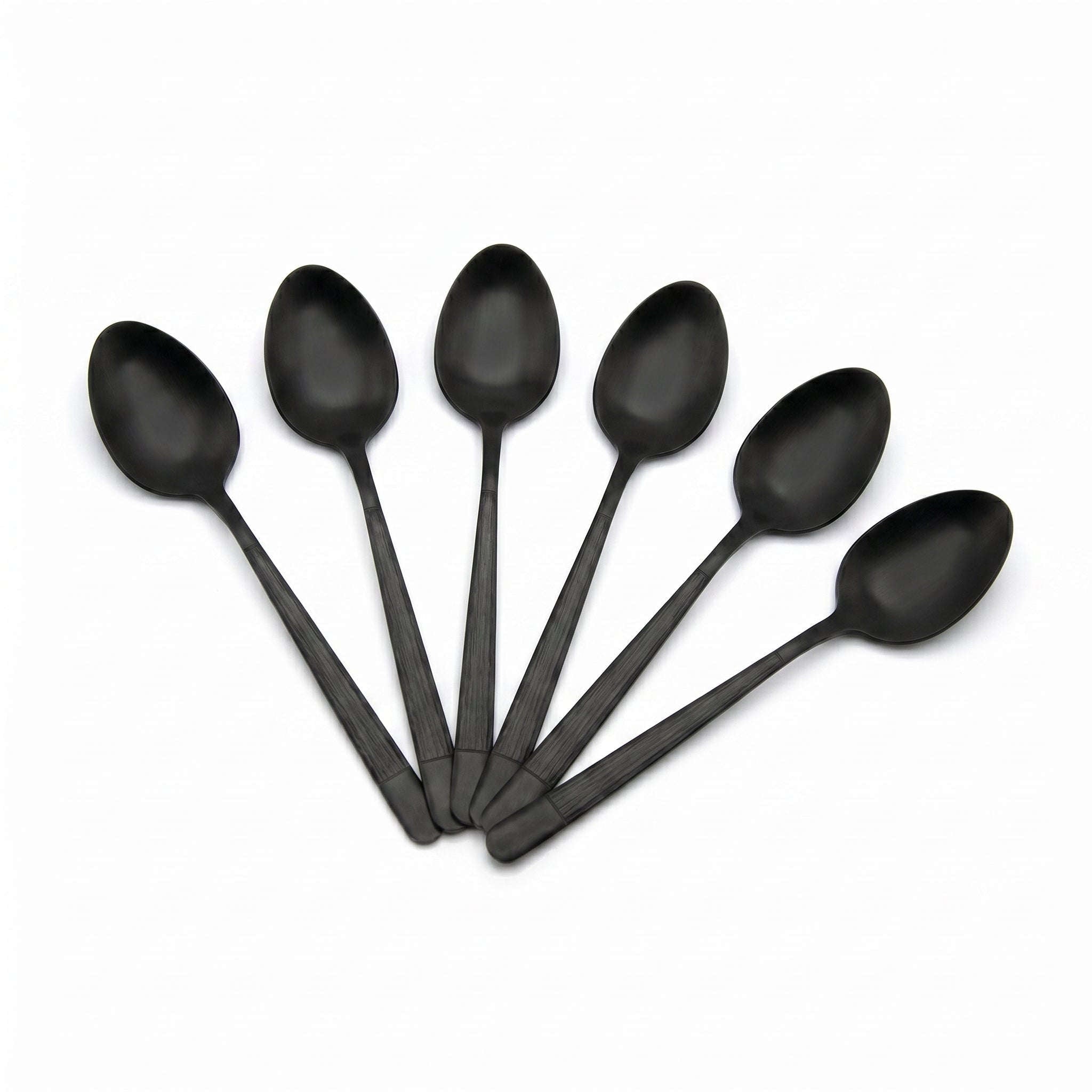 Black Tree Stainless Steel Black Coffee Spoon Set Kaka Bawa Sons