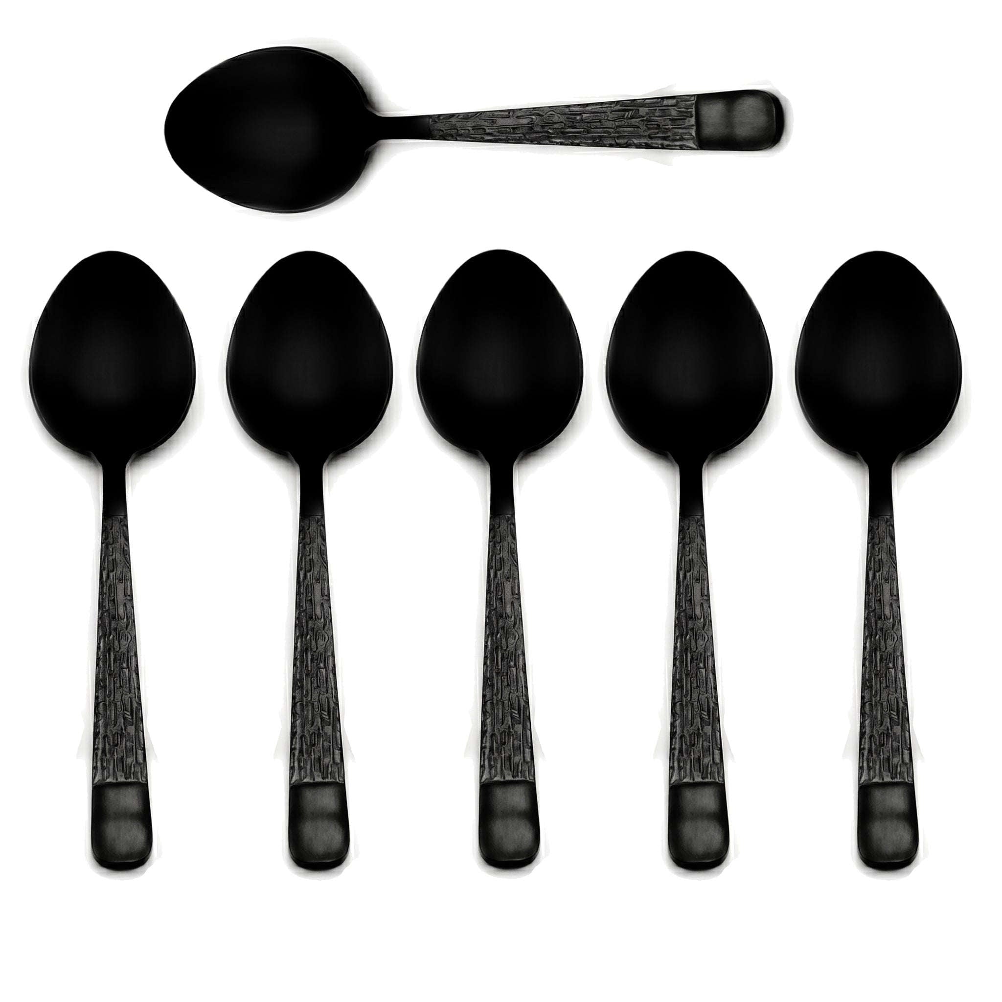 Black Tree 6-PIece Stainless Steel Black Tea Spoon Set Kaka Bawa Sons