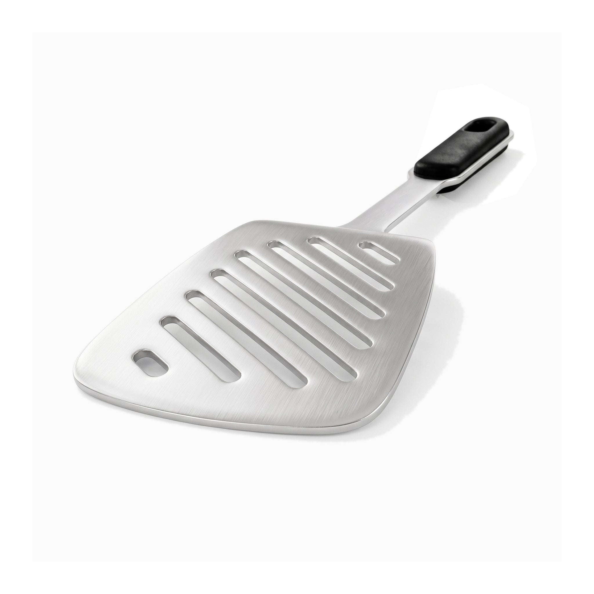N.F Stainless Steel Silver Skillets With Black Handle Kaka Bawa Sons