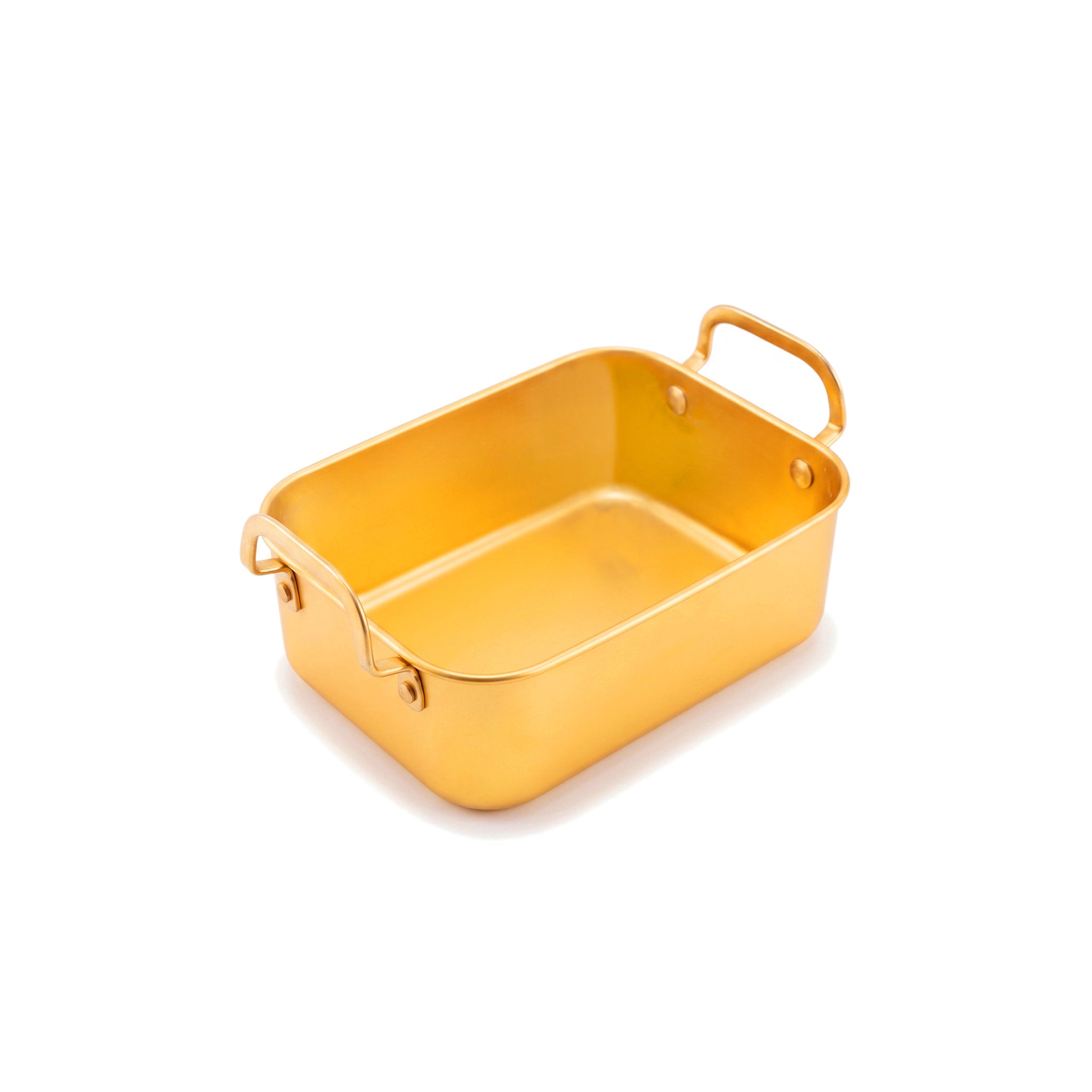 T.D.L Stainless Steel Electric Golden Coating Snack Dishes