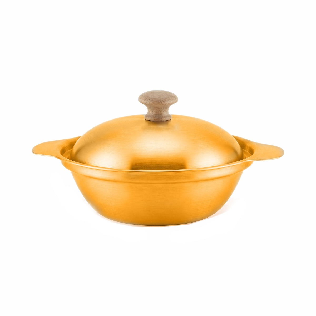 T.D.L 18 Cm Stainless Steel Electric Golden Coating Serving Pot Kaka Bawa Sons