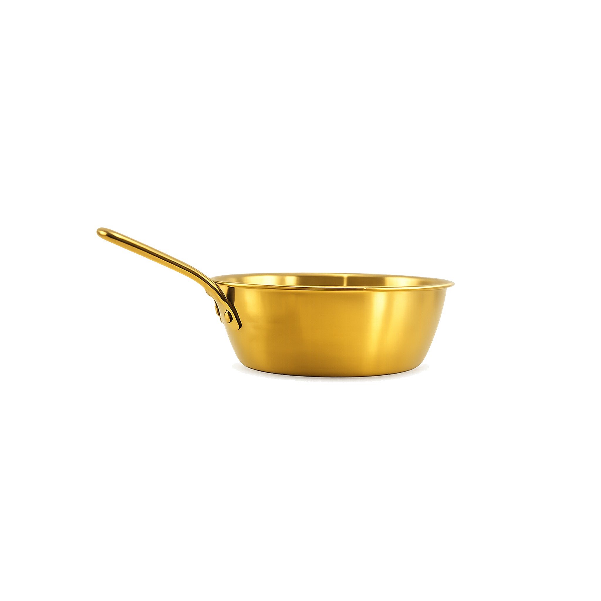 T.D.L Stainless Steel Electric Golden Coating Rice Wine Bowls