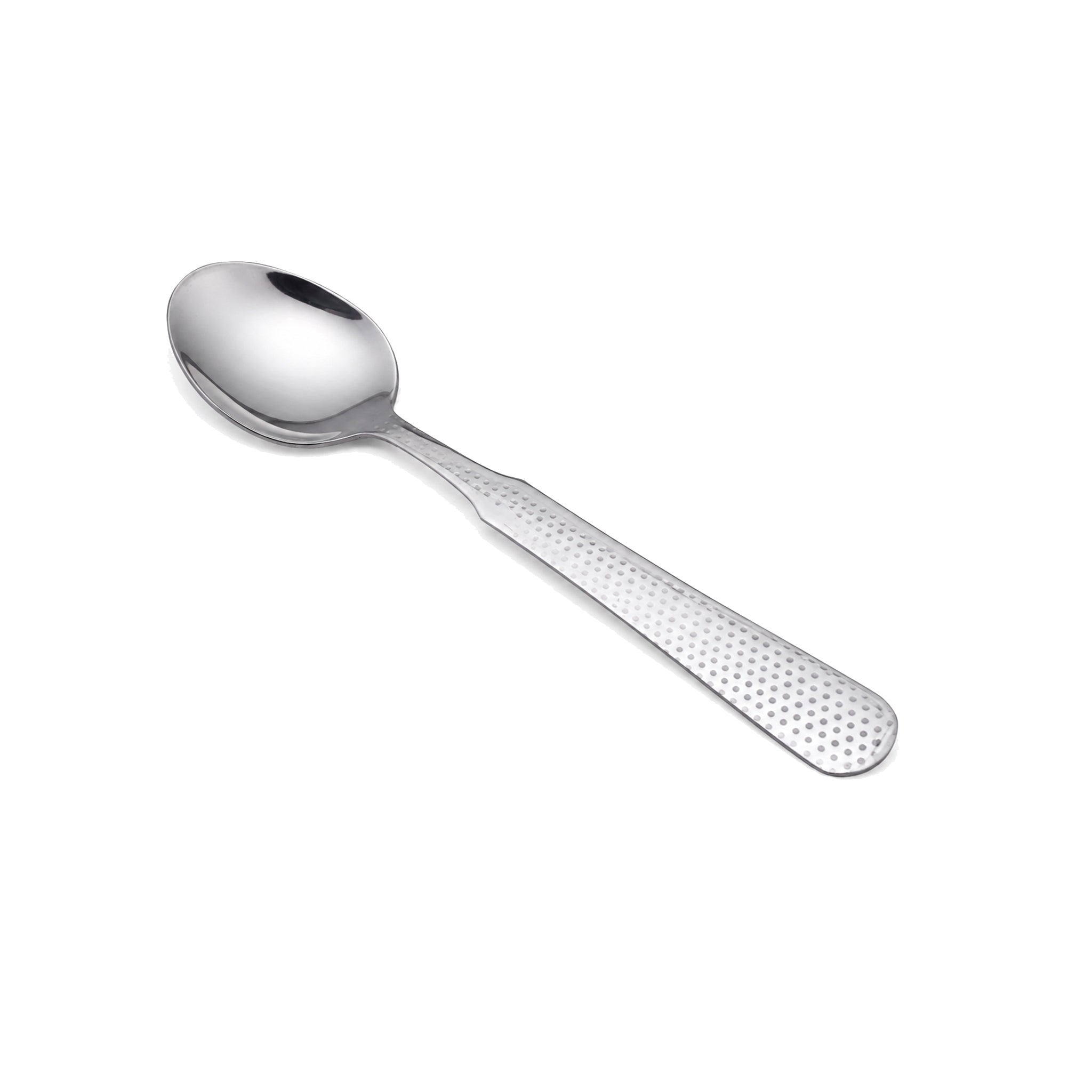 TRD 6-Piece Stainless Steel Silver Long Tea Spoon Set