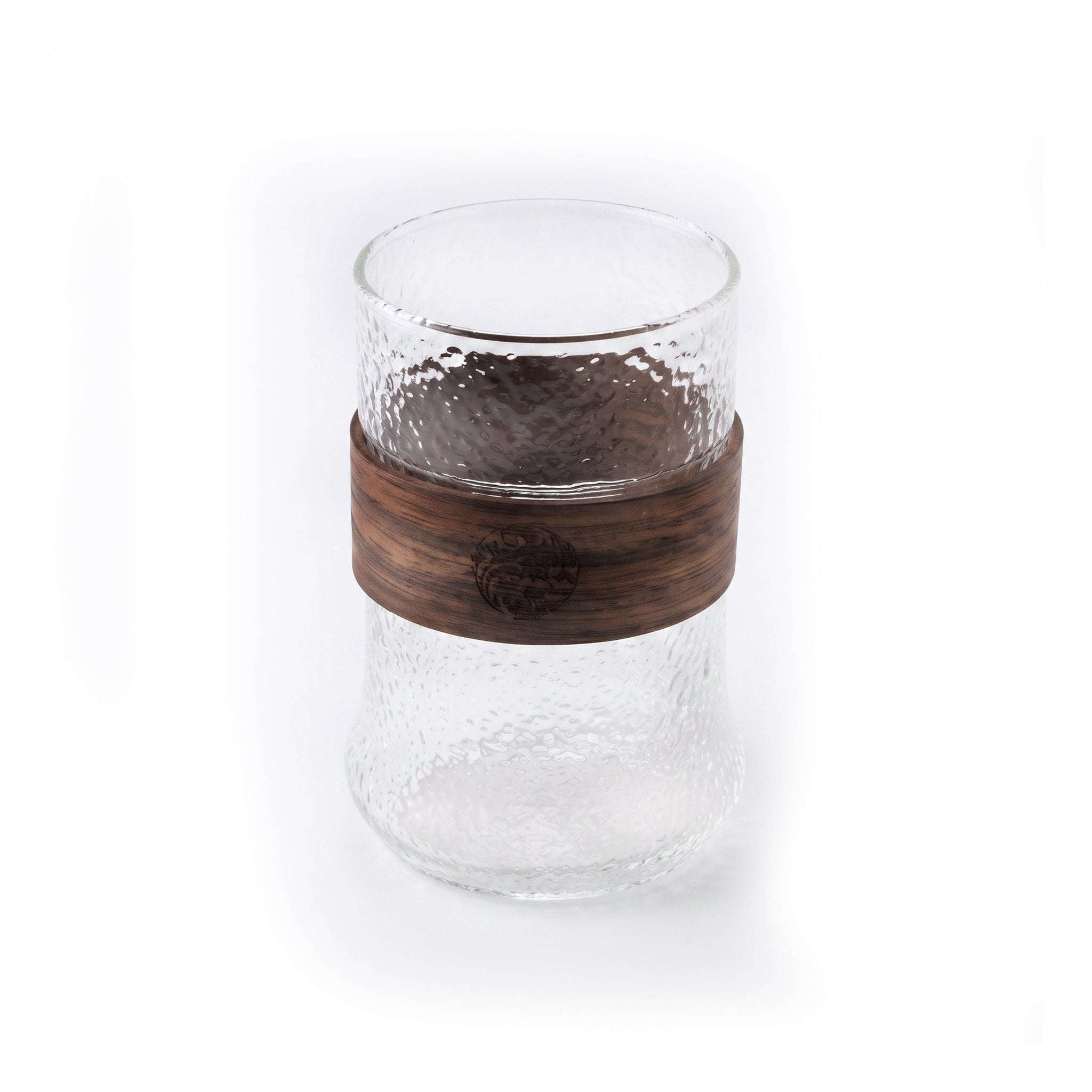 D.W.M 450 ML Glasses With Walnut Wood Grip Kaka Bawa Sons