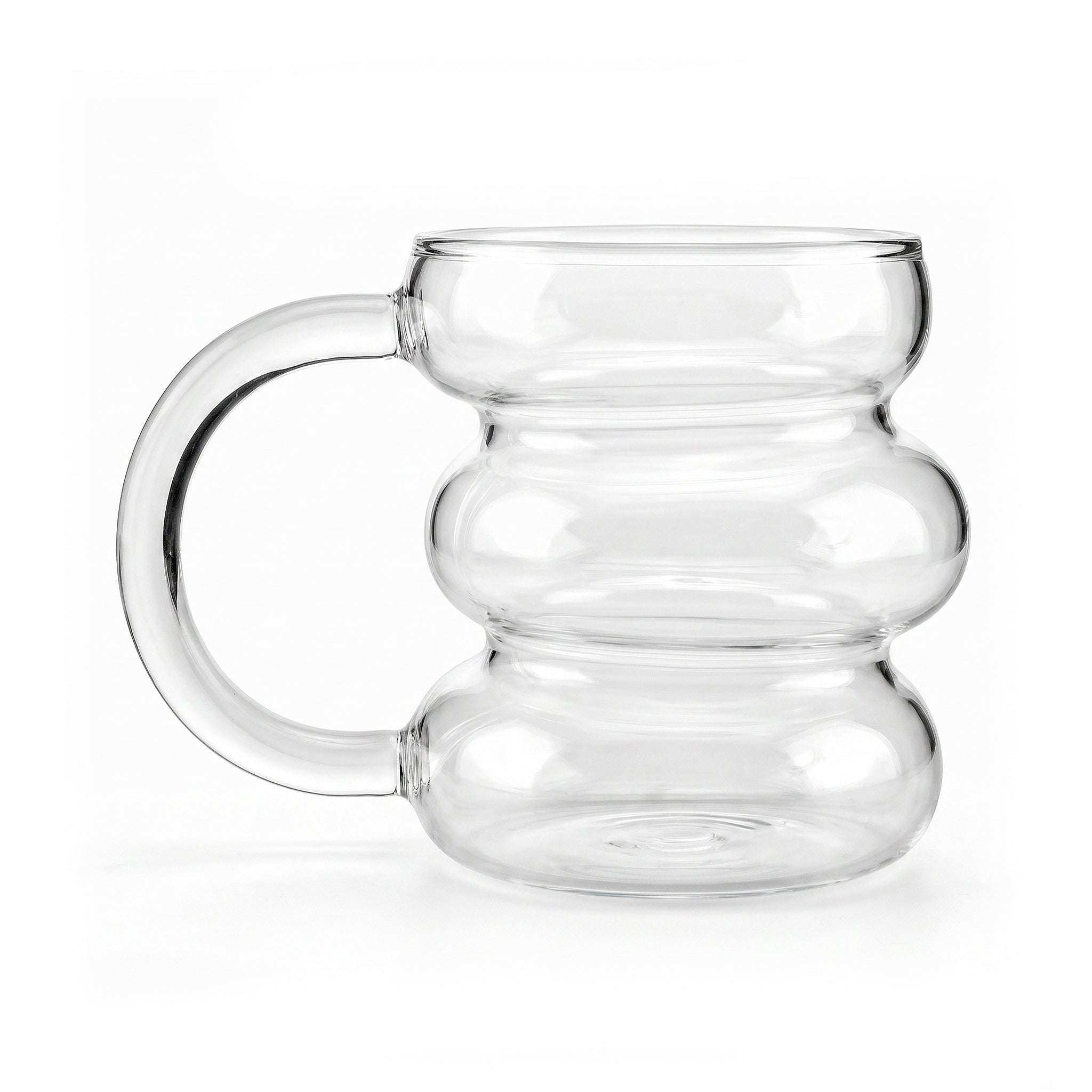D.W.M 450 ML Bubble Glass Mug Kaka Bawa Sons