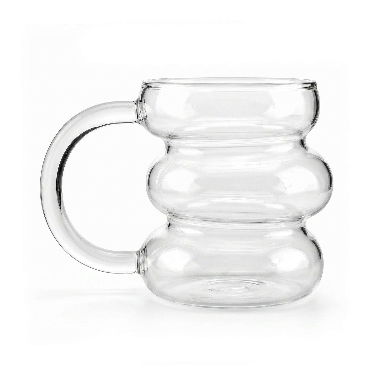 D.W.M 450 ML Bubble Glass Mug Kaka Bawa Sons