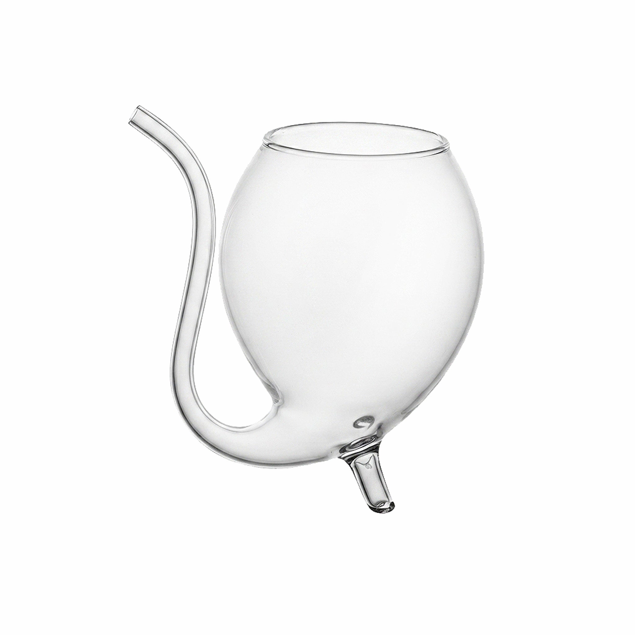 D.W.M 300 ML Vampiric Juice Glass Jug With Integrated Straw Kaka Bawa Sons