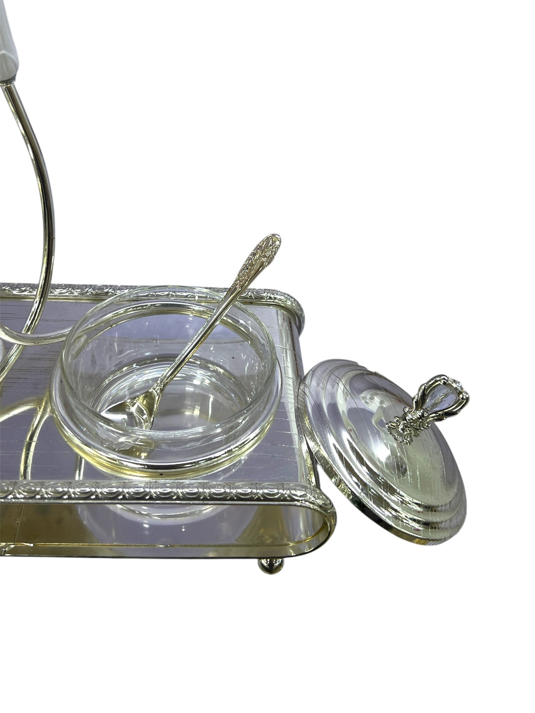 FANCY SUGAR POT SILVER