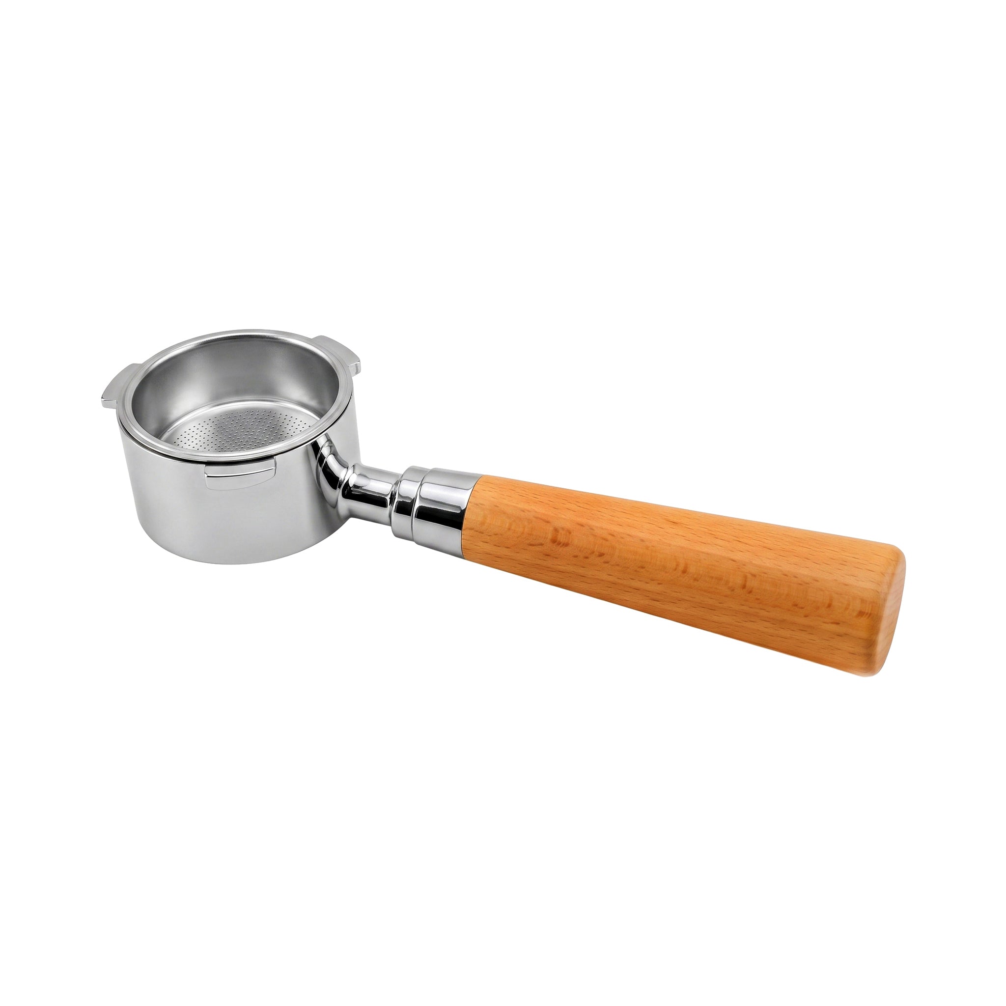 Roper Stainless Steel Porta Filter With Wooden Handle Kaka Bawa Sons