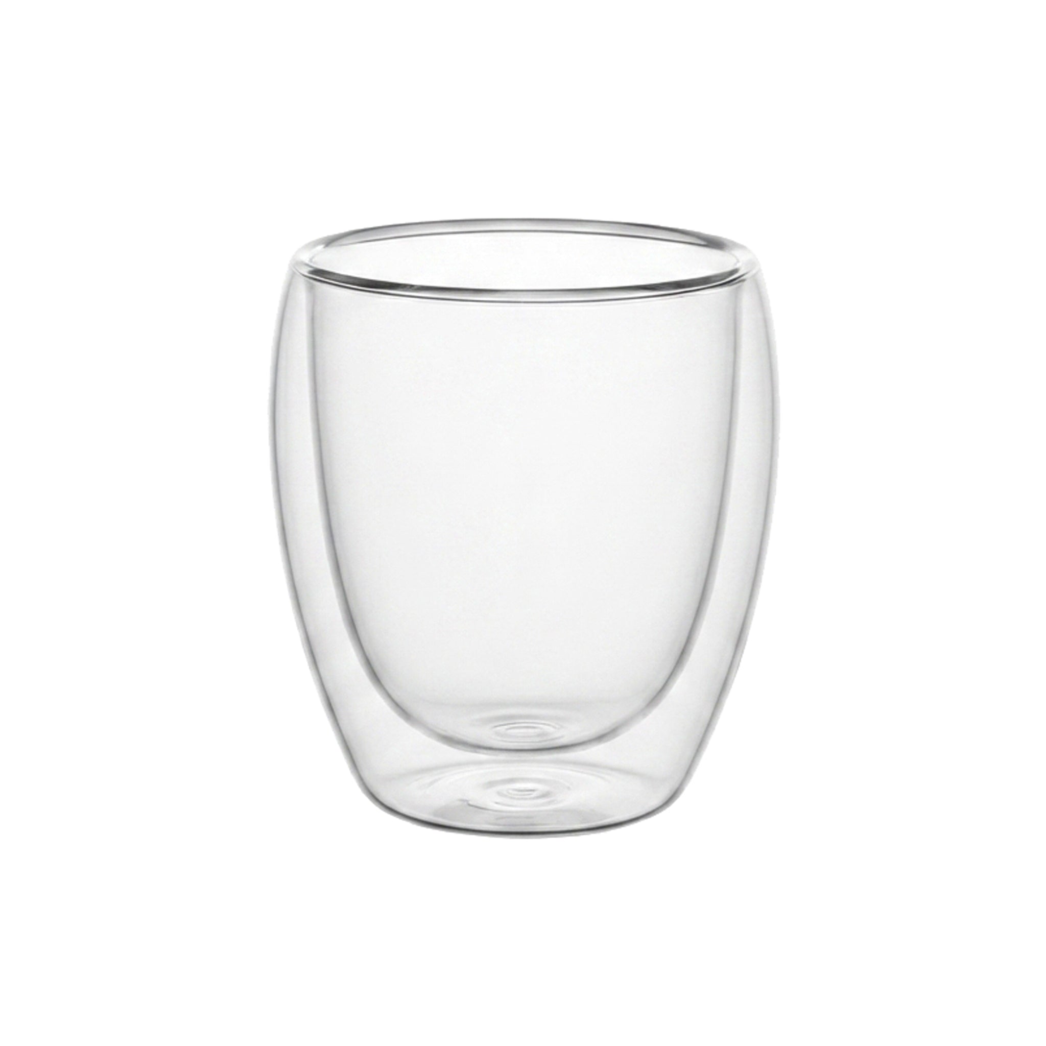 S.G 350 ML Clear Everyday Double Wall Glass Kaka Bawa Sons