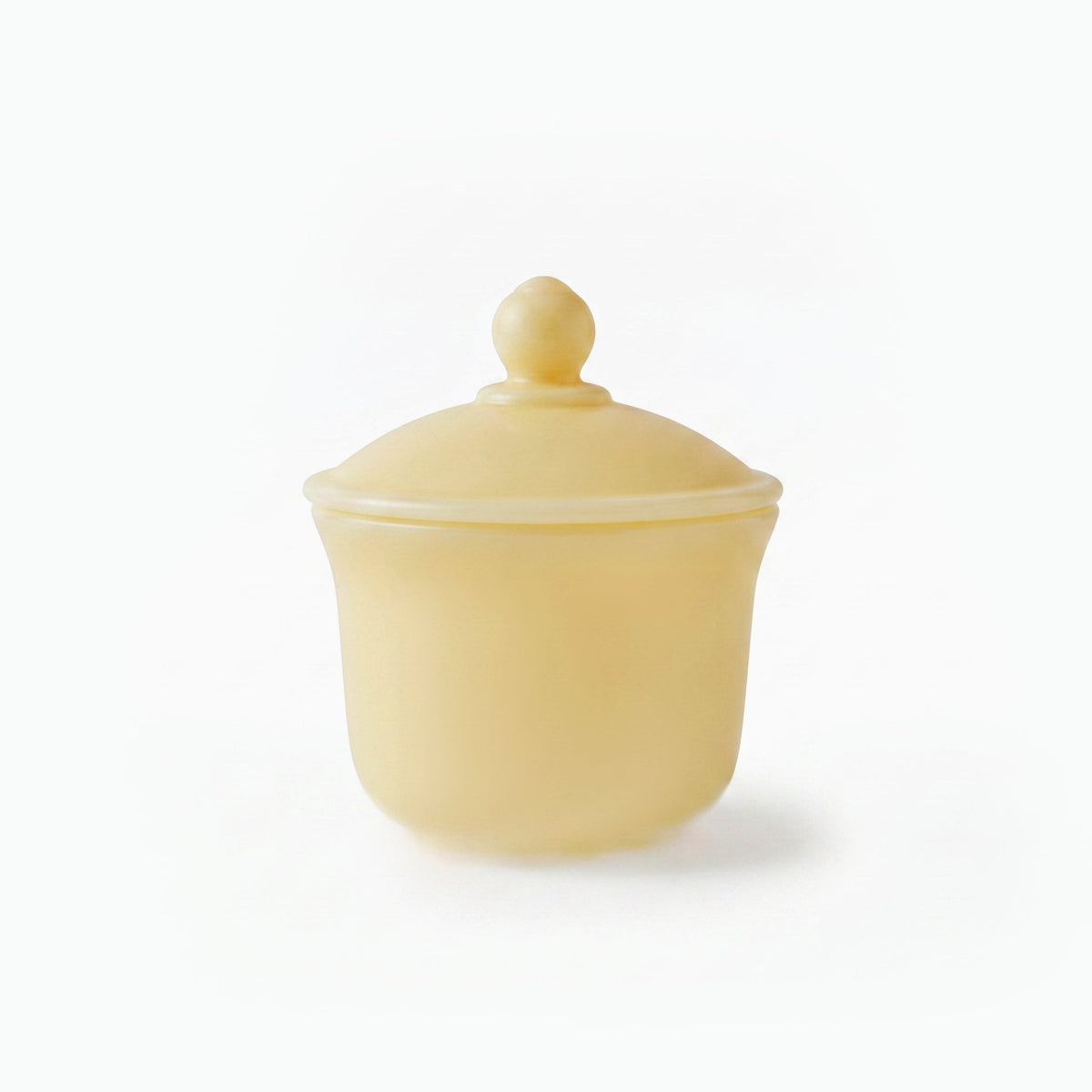 Jade 200 ML Yellow Marble Sugar Pot Kaka Bawa Sons