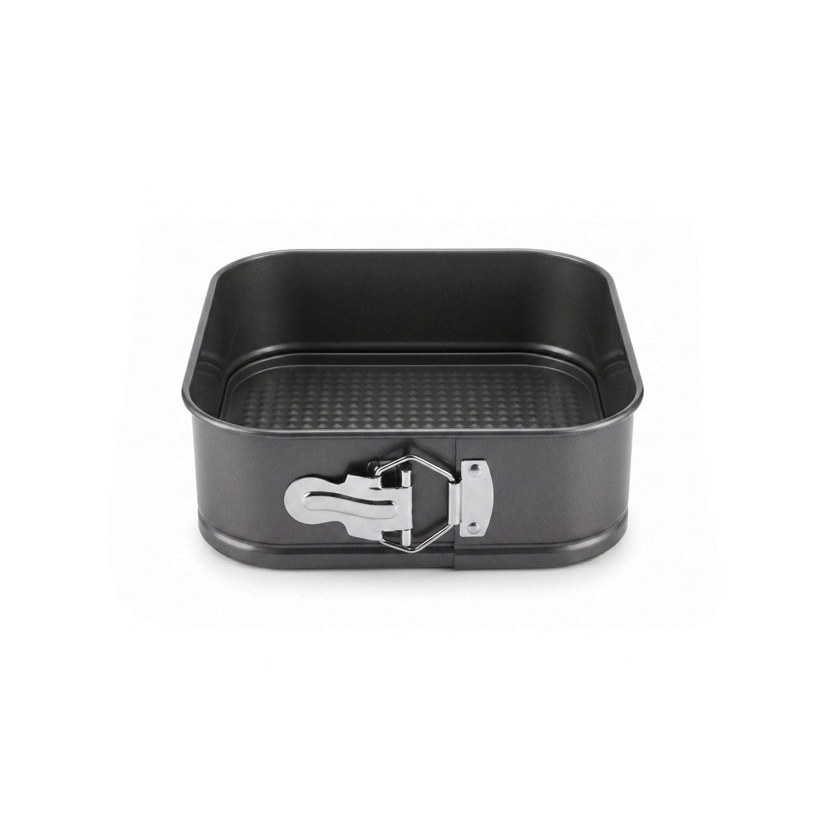 Kings 20 cm, 22 cm, 24 cm Black Metal Square Cake Moulds Kaka Bawa Sons