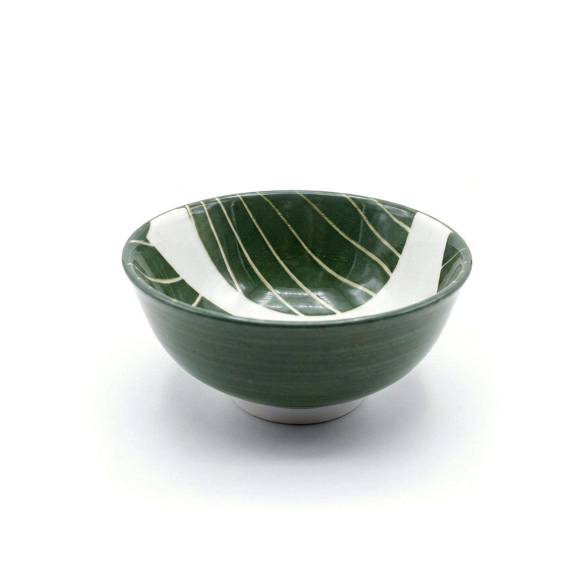 Gupan Leaf Design Matte Green Marble Sweet Bowls Kaka Bawa Sons