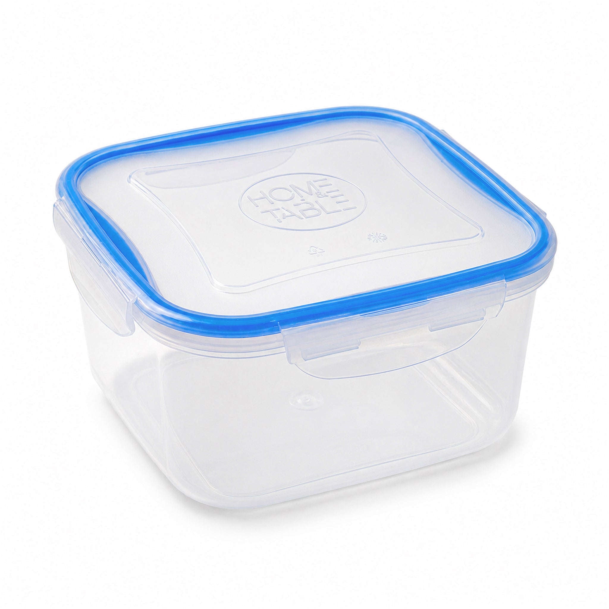 Home Table 3-Liter 2.8Kg Plastic Food Container With Lock Lid Kaka Bawa Sons