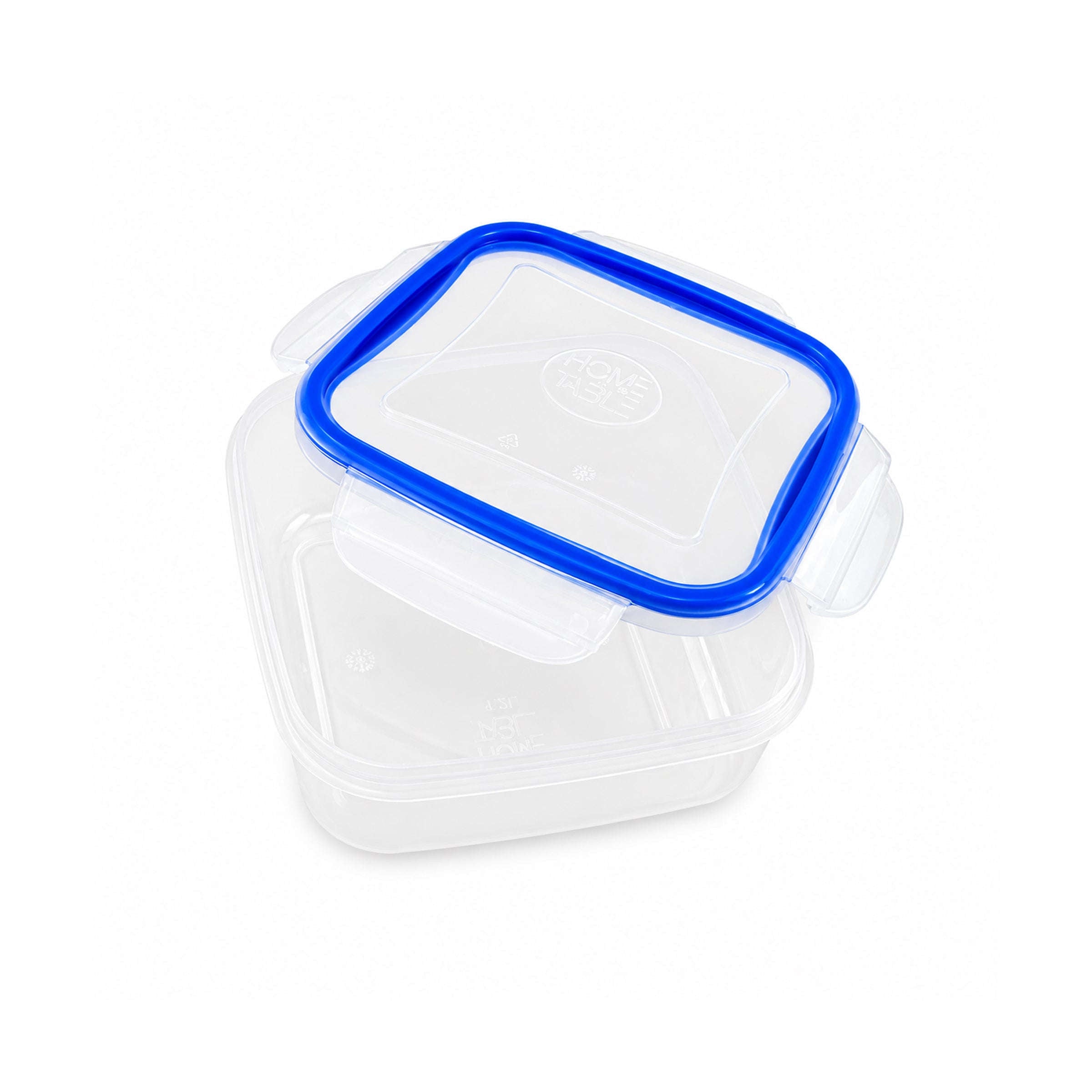 Home Table 1.2-Liter 1.1Kg Plastic Food Containers With Lock Lid Kaka Bawa Sons