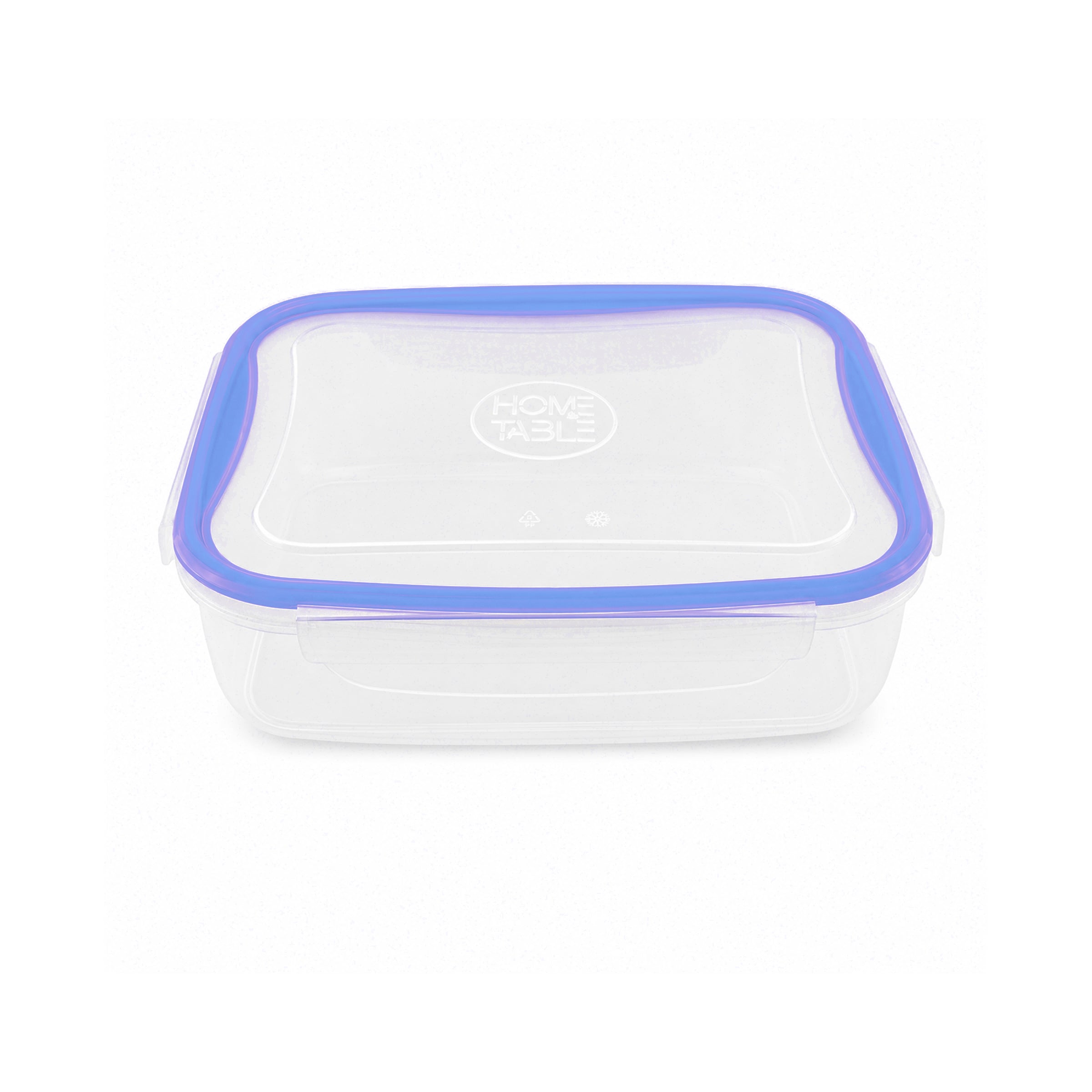 Home Table 3.45-Liter 3.3Kg Plastic Food Container With Lock Lid